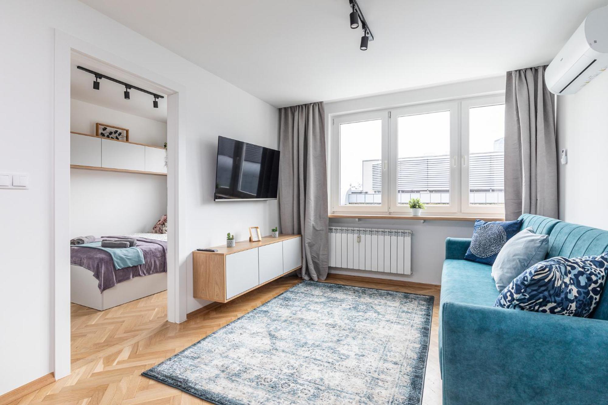 Superapart Zelazna 34 Warszawa Exteriör bild